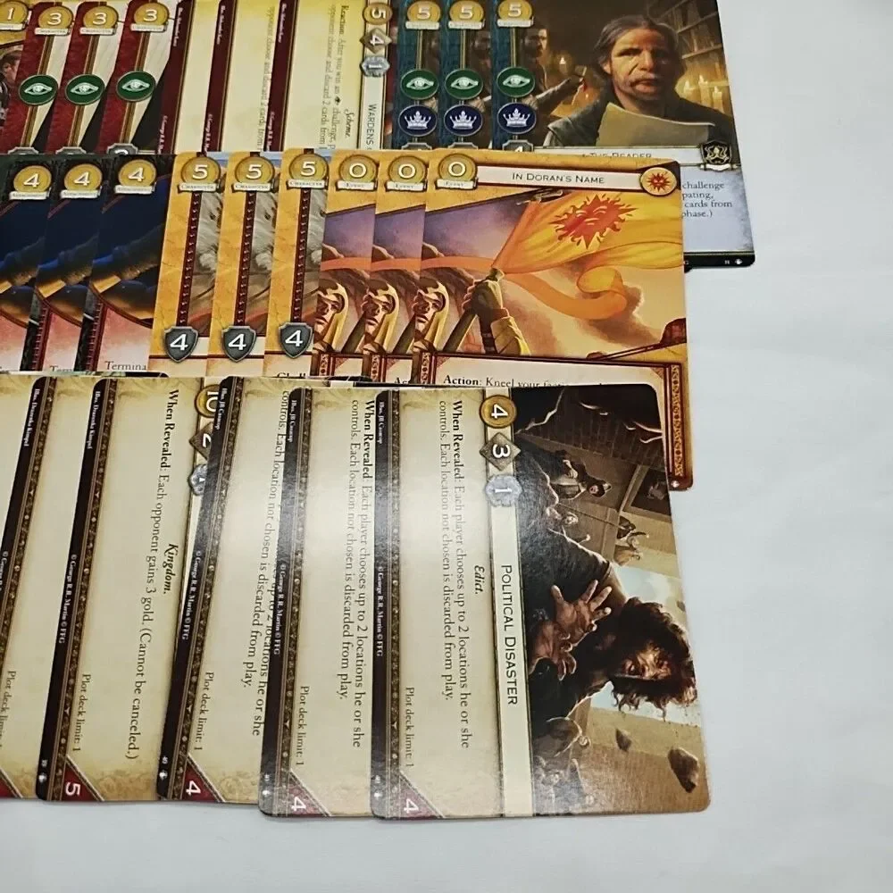 *No Box* Road To Winterfell Game Of Thrones LCG Expansion Westeros Cycle Pack 2